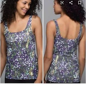 Lululemon Amala Sport Floral Tank Size 6